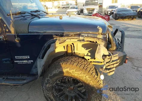 2013 Jeep Wrangler Unlimited Sport from USA, damaged, VIN 1C4BJWDG9DL578313